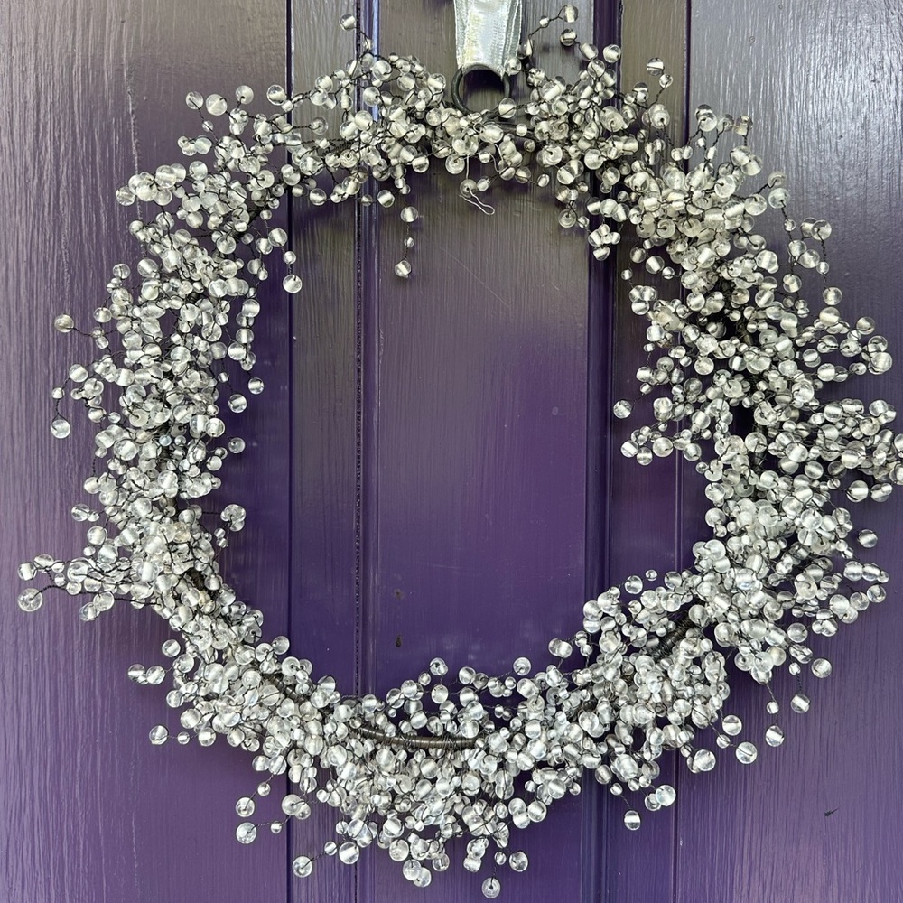 Pottery Barn Wreaths Clear Pepperberry